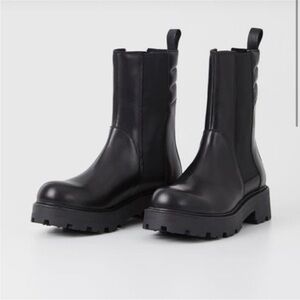 VAGABOND SHOEMAKERS Cosmo 2.0 Chelsea Boot Size 37 black leather